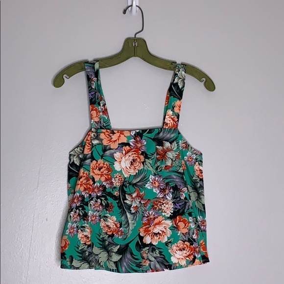 New without tags Abound Floral thick strap babydoll tank top - Picture 3 of 6